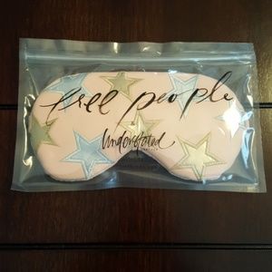 Free People Leather Eye Mask with Cooling Pack